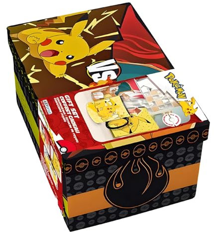 ABYSTYLE Pokemon Geschenkset Premium Glas XXL + Tasse HC + Notizbuch Pikachu