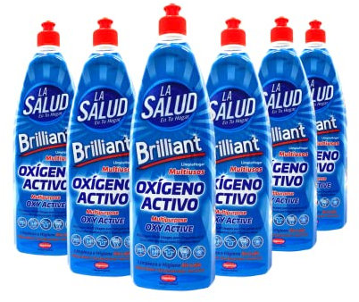 FAMILYCOM. Multiusos Oxigeno Activo La Salud 1000ml Pack 6 unidades.