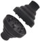 JOIYHY Diffusore in Silicone, Diffusore Capelli Ricci, Diffusore Portatile Capelli Ricci, Adattabile a Asciugacapelli con DIAMETRO 4.2-4.8cm, Pieghevole e riutilizzabile (Nero)