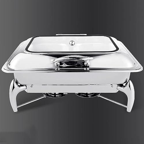 Scaldavivande elettrico per buffet, scaldavivande per buffet, vassoio per buffet coperto, scaldavivande da tavolo, vassoio per il controllo delle porzioni, scaldavivande per carrello, scaldavivande p