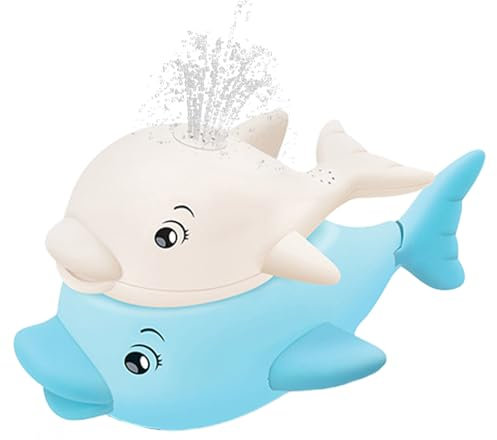 Arrosoir de Bain Bébé,Arroseur De Baignoire Bébé Éducatif | Jeu Interactif avec Fontaine Musicale Lumineuse pour Piscine Jardin Plage Évier Cuisine
