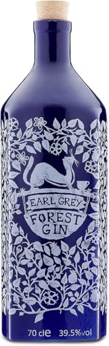Forest Earl Grey Gin | 70cl | 39.5% ABV | Porcelain Bottle | herbal, earthy flavours | For Cocktails & Summer Drinks