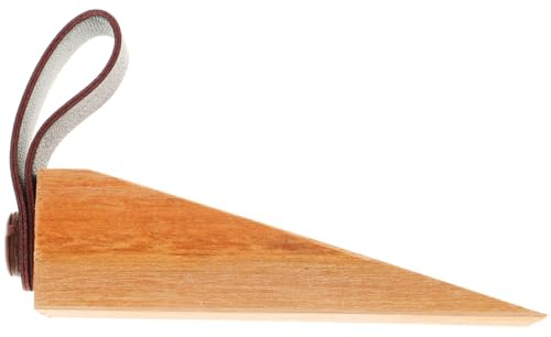 HOMSFOU Holz Türstopper 3.94X1.18X1.18In Umweltfreundlicher Buchenholz Türkeil Für Kindersicherung Und Schutz Gegen Zuschlagende Türen Im Haushalt
