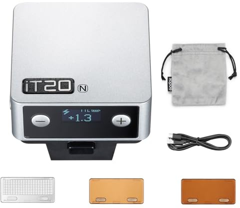 GODOX iT20N TTL Kamera Speedlite 700 Blitze Bei Voller Leistung 1,5 s Wiederaufladezeit 1/8000s HSS Kamerablitz mit magnetischen Diffusoren und Farbfiltern für Nikon Kameras (Silber)