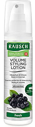 Rausch Volume Styling Lotion Fresh (ideal für individuelles Styling, schützt vor Föhnhitze, mit Anti-Frizz-Effekt - Vegan), 1er Pack (1 x 150 ml)