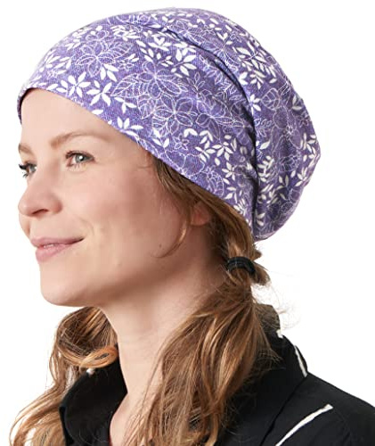 CHARM Sommer Dünn Mütze Herren Damen - Slouch Beanie Hut Bio Baumwolle Surfer Strand