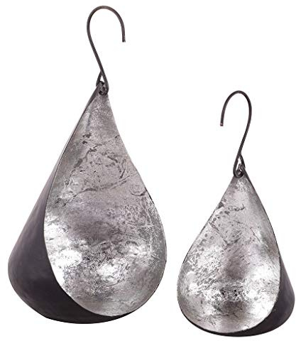 Tealight Holder Set of 2 Silver Tea Light Candle Lanterns Garden Gift Idea | Candle Holder, Tea Light Holder, Tea Light Holders, Silver