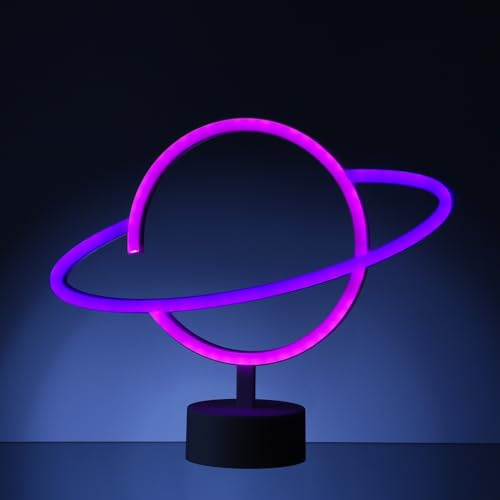 MARELIDA LED Neon Figur (Planet)