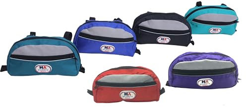 Majestic Ally Nylon Reflektierende Satteltasche für Sattelzubehör (lila)