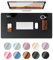 YSAGi Schreibtischunterlage 80x40cm, Premium Leder Mauspad XXL, Rutschfeste Tischunterlage Schreibunterlage, Multifunktionales Office Mousepad Schreibtisch Zubehör für Büro & Homeoffice (Schwarz)