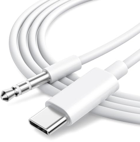 BEYEAH Beyeah USB C Klinke Aux Kabel Auto Handy,USB C auf 3.5mm Jack Klinke Kabel für iPhone 15 Pro Max/15 Plus,Samsung Galaxy S23/S22/S21 Ultra,Huawei P40/Mate40,Xiaomi,Kopfhörer,Home/Car Stereos