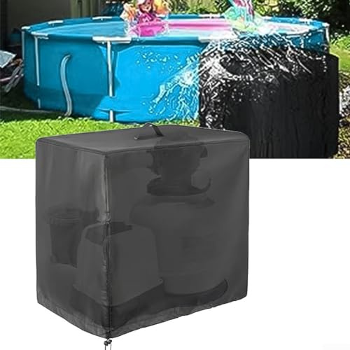 ZYWUOY Pool-Sandfilterabdeckung, wasserdichte Oxford-Tuchabdeckungen für Krystal Clear Poolpumpen-Sandfilteranlage, 84 x 61 x 86 cm, A2VN3181OVIAXAJ5SJY9ZZ