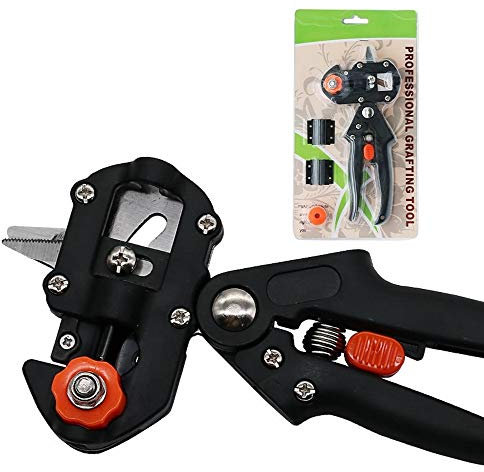 VNNHGB Cesoia per innesto Coltello per innesto Cesoie per potatura Macchina per innesto per piantine Macchina per innesto per Alberi da frutto Set di Attrezzi da Giardinaggio Confezione A