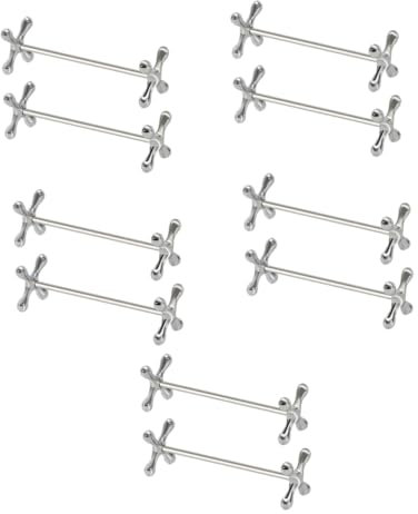 Garneck 10 STK Essstäbchenhalter Für Und Essstäbchen Steht Süße Stäbchen Essstäbchenregal Für Zu Hause Tisch-essstäbchen-Auflage Essstäbchenständer Ruhen Besteck Zinklegierung