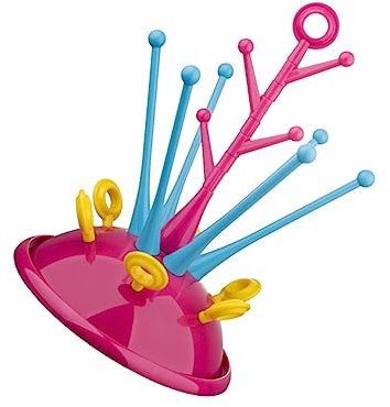 TOYANDONA Babyflaschen-trockenständer Aus Pp-Material Mit Rutschfestem Boden Flaschentrockner Für Babyflaschen Aufbewahrungslösung Für Küche Und Schreibtisch Für