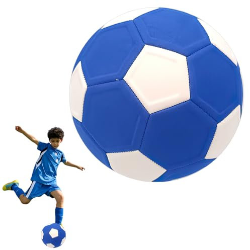 SKIKHN Balón de Fútbol Curve, Balon Futbol con Curvas y Efectos, Pelota de Fút-Bol de Goma EVA, FUT-Bol de Softbol, para Entrenamiento De Fútbol, Niños, Niñas