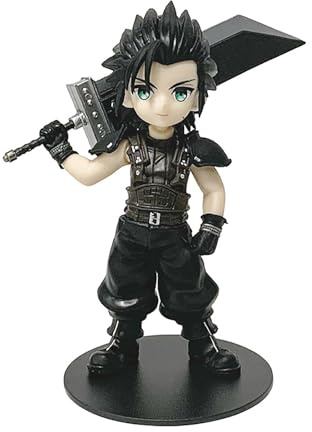 YXCC-SEN Figura Tifa Lockhart, Aerith, Cloud Strife, Zack - Figura de Videojuego - Final Fantasy VII - 4 Figuras de 4,33 a 4,92 pulgadas - Moderno - PVC - Exhibición y Colección