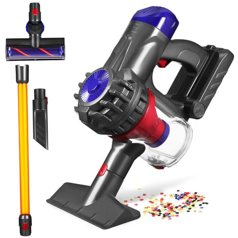 TOYANDONA Elektrischer Kinderstaubsauger Mit Abs Material Funktionierend Zerlegbar Reinigungsspielzeug Für Kleinkinder Pädagogisches Putzset
