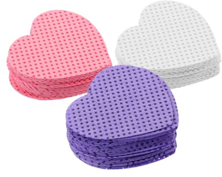 NUOBESTY Nagelentferner Pads mit 200 Stück pro Kasten 3 Packungen aus Weicher Baumwolle Effektive Entfernung von Nagellack für Salon und Zuhause