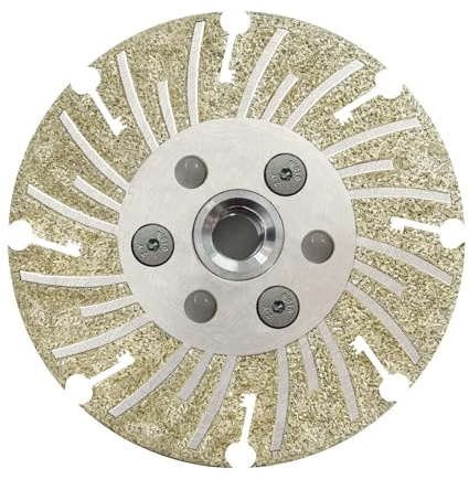 Grinding Wheel, Indestructible Diamond Grinding Disc, Grinding Wheel Cutting Discs 125mm Multitool Electroplated for Concrete Granite Marble Masonry Porcelain Tile Cutter for Angle Grinder
