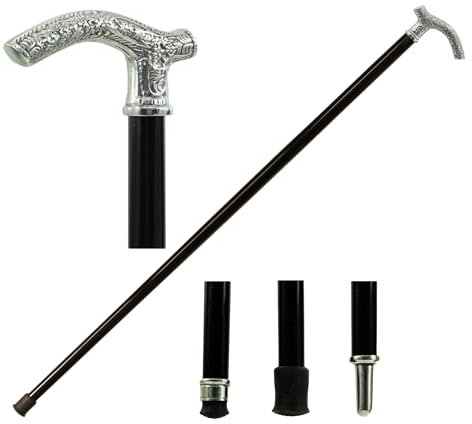 CAVAGNINI -Gehstock Für Damen Aus Edlem Holz, Handgeschnitzt Für Zeremonien.