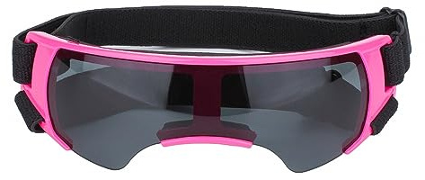 Occhiali Sole per Cani,Occhiali Protezione UV per Cane di Piccole e Media (Il Telaio Senza Aspirazione Magnetica)