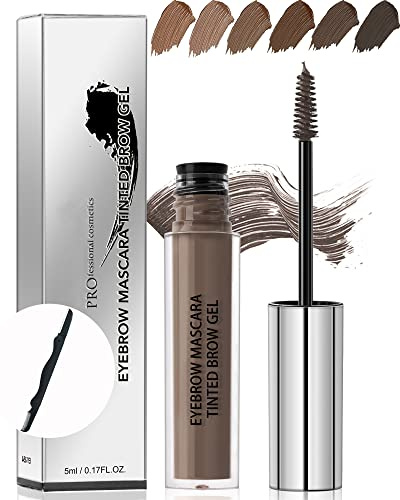 Gel Sourcils Kit Longue Tenue, Taupe Gel à Sourcils Pommade Waterproof | Couleur Teinture Sourcils au Rasoir à Sourcils, Eyebrow Tint Couleur Douce Sans Résidus, Maquillage Cadeaux Femme