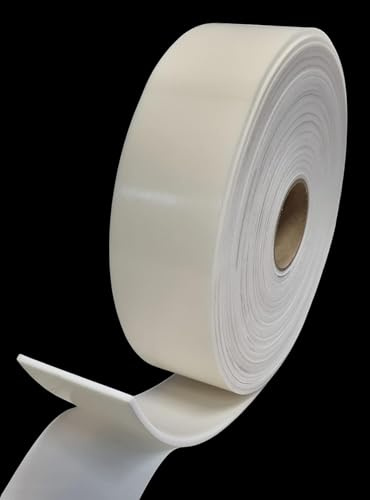 Wulkow Schaumdichtung weiß passend für VELUX - Breite 44mm - Länge 0,1m bis 10m - AUSWAHL: 44mm x 3250mm - Dichtung selbstklebend Lüftungsklappe Holz-Dachfenster Kunststoff-Dachfenster
