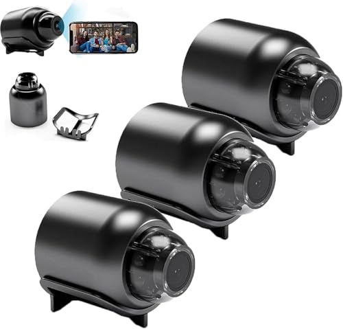Telecamera Cat Eye, popolare telecamera domestica Cat-Eye, mini telecamera wireless WiFi 1080p HD, facile installazione, telecamera per visione notturna per casa, ufficio e auto, facile installazione