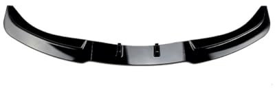 MYJDML Auto Frontlippe Frontspoiler für BMW 3 Series E90 E91 320i 325i 2005-2008, Anti Kollision Frontstoßstange Spoiler Frontspoiler Lippe Spoilerlippe, Front Stoßstange Lip Splitter,A/Black