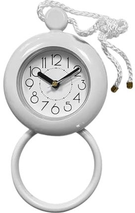 MagiDeal Reloj de Ducha de baño Caballero Colgante Impermeable de Doble propósito decoración sellada Temporizador de Ducha con Cuerda para Dormitorio hogar en