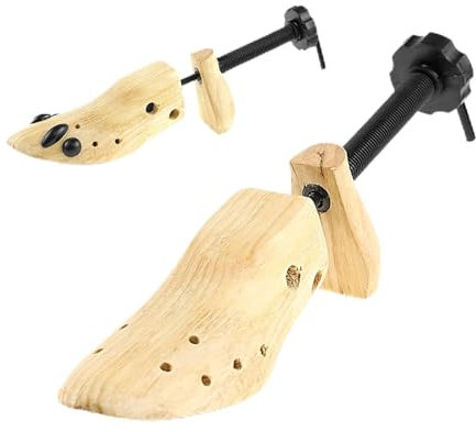 iMeshbean Schuhspanner Herren und Damen,1 Stück Schuhdehner Holz Schuhformer Schuhstrecker für Größen 42-46