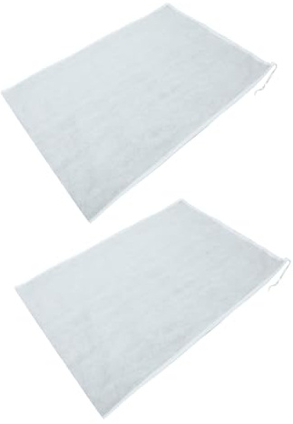 AKOOSY 2 Stück Frostschutz Pflanzenschutz Abdeckung Weiß Winterschutz Haube mit Zugband für Bäume Outdoor Frostfeste Pflanzenhülle Schnee und Windschutz Garten
