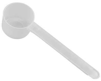 Supplement and Supply 1/2 Tbsp (1.5 Tsp | 7.5 mL) Long Handle Scoop for Coffee, Protein Powder, Pet Food, Spices, Grains, Dry Goods – Food-Grade BPA-Free Plastic Measuring Spoon (Pack of 1)