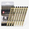 SAKURA Pigma Micron Fineliner-Set (8 Stück) | wasserfeste, permanente schwarze Tinte, verschiedene Größen Stifte zum Schreiben, Zeichnen und Tagebuch führen