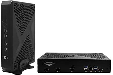 WEIDIAN Gaming Mini Desktop Computer, Core i9-11900, GTX1650 4GB GDDR5, Mini Gaming PC 64GB DDR4, 1TB NVMe SSD, 2TB HDD, HDMI, DP, DVI Triple Display Output, WiFi6, BT5.2, Gigabit Ethernet, USB3.0