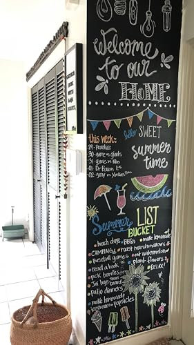 Magnetfolie | Haftgrund für Magnete | Magnettafel | Ferrofolie selbstklebend | beschreibbar, abwischbar, magnetisch | (schwarz, 100x30cm)