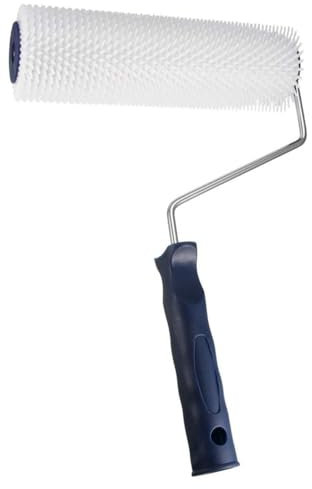 Rouleau à pointes de 10,2 cm, rouleau à pointes auto-nivelant pour sol en latex de 22,9 cm, rouleau à pointes (10,2 cm)