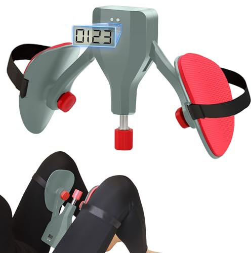 Thigh Master Hip Trainer Kegel Exerciser 77 LB, Leg and Inner Thigh Strength Exercise Equipment,Hip Shaper Trainer Machine,Pelvic Floor Strengthening Device,Legs Workout Equipment