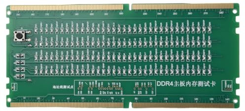Somoke DDR4 Test Card RAM Memory Slot Out LED Desktop Motherboard Repair Analyzer Tester