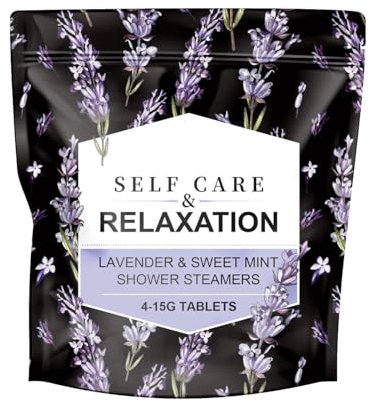 Vapore doccia, lavanda e menta, da donna, regalo per Natale, regali di Natale, calze per donne e uomini, calze per donne e adulti