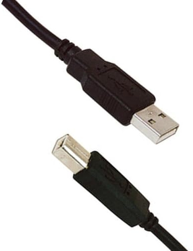 Brightium Cable USB 2.0 tipo A macho a tipo B macho, alta velocidad de transferencia, ideal para conectar impresoras y dispositivos externos.