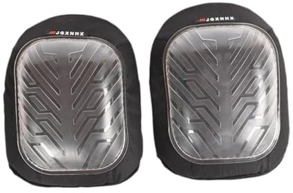 Fonowx Work Knee Pads, Protective Knee Pads, Adjustable Straps, Heavy Duty Protective Knee Pads, Construction Cleaning Knee Pads, 2 Pack