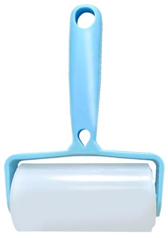 Removedor de pelusas para mascotas, rodillo reutilizable para pelo de mascotas, rodillo adhesivo para ropa, removedor de pelusas de viaje, eliminación de pelusas de ropa, mango ergonómico fácil de