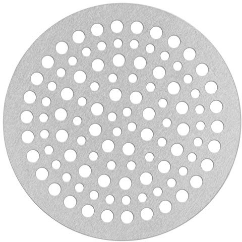 Coperchio di Scarico Della Doccia, Filtro di Ricambio per Scarico a Pavimento con Clip Raccogli-Capelli Levigatura Interfaccia Morbida Filtro Rotondo per Bagno e Cucina (68mm)