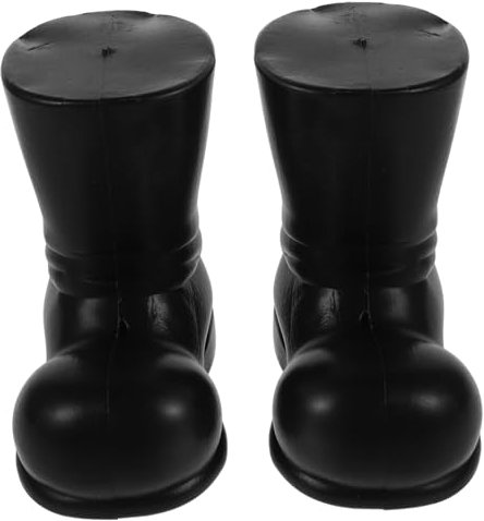 Yardwe 2stücke Mini-weihnachtsmann-Stiefel Puppenstiefel Miniatur-weihnachtsstiefel Zum Basteln Dekoration Für Puppenhaus Partygeschenke Weihnachtsdeko Winzige Schuhe Für Modell