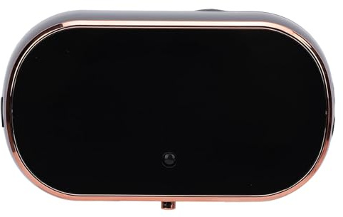 Automatisk tvåldispenser, 350 ml väggmontering Touchless Foam Dispenser 3 växlar justering IPX5 Vattenskydd induktion SOAP Dispenser (Svart)
