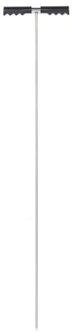 Generic Tale de Sonde de Sol, Sonde de Sol en Acier Inoxydable 32 à 48 Pouces Bielle de Sonde de Sol Réglable pour Localiser Les Tuyaux Souterrains, Conduites d'eau, Compactage