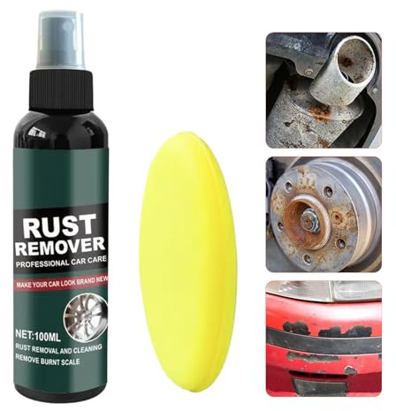 WJnflQN Rostlöser Spray, 100ml Rostlöser & Schutzspray, Starker Reiniger Für Schrauben Scharniere Auto Outdoor Lack Garage Marine Ketten Fahrrad Tür