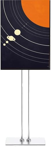 GZKDKZB Cartellone pubblicitario da Pavimento - Espositore per cartelloni pubblicitari, espositore per Menu con Cornice pubblicitaria Regolabile per Negozi al Dettaglio (Argento, 60 * 70 c